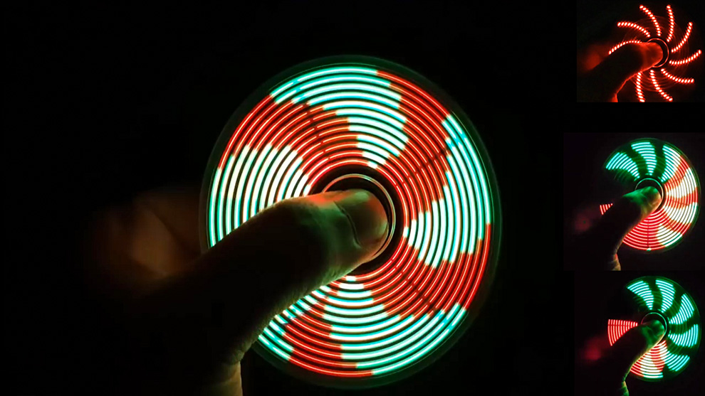 LED指尖陀螺全揭秘，这个解压神器你也可以做！