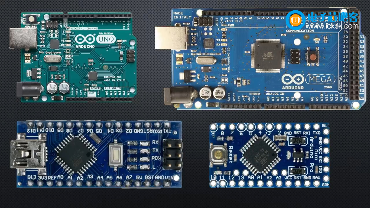  【带资料】测试比较四种Arduino Nano全新型号！